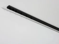 Gardinia Vorhangschienen-Set 1-Lauf Schwarz 150 cm