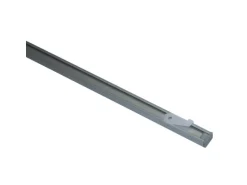 Gardinia Vorhangschienen-Set Lucy 1-läufig Silber 200 cm