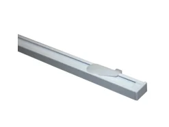 Gardinia Vorhangschienen-Set Lucy 1-läufig Weiß 230 cm