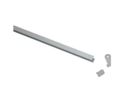 Gardinia Vorhangschienen-Set Lucy 1-läufig Weiß 230 cm