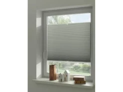 Gardinia Wabenplissee Concept Thermo energiesparend Abdunklung 40 x 130 cm Weiß