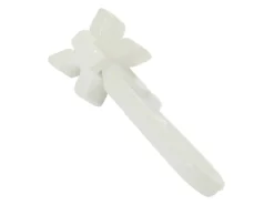 Gardinia X-Gelenkgleiter Weiß 25-er Pack