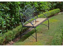 Gartenbank Amarillo 2-Sitzer Mosaik 97 x 115 x 57 cm