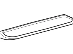 Geberit Wandablage 50 x 14 cm Renova Alpinweiß