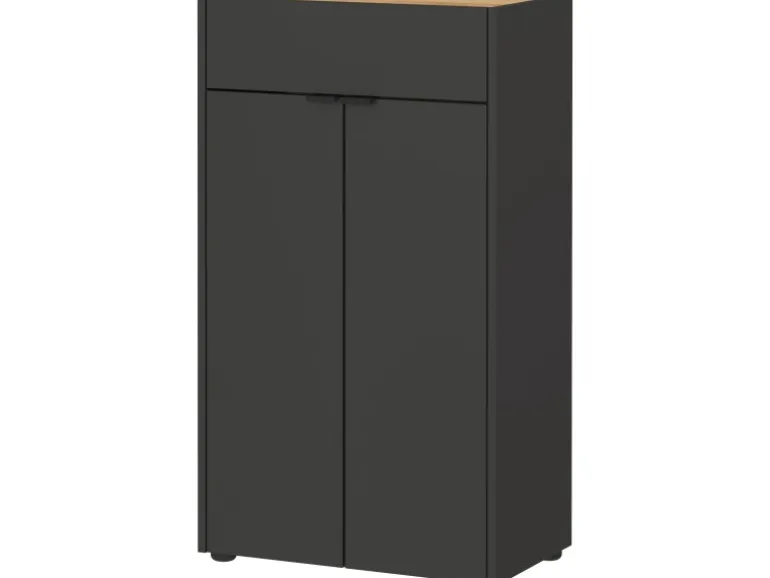 Germania Kommode Forano 4499 Graphit Eiche 56 cm x 98 cm x 34 cm