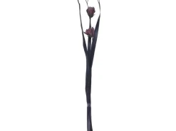 Getrockneter Dekostrauß Dahlie Midnight Mystery 95 cm Lila-Schwarz