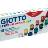 Giotto Malfertige Deckfarben 13 x 18 ml