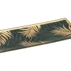 Glasplatte Dark Wonder 0,5 cm x 10 cm x 21 cm Schwarz-Gold