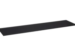 Glasregal Bransley 0,6 cm x 80 cm x 20 cm Schwarz