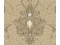 Glööckler Vliestapete Imperial Florale Ornamente Gold