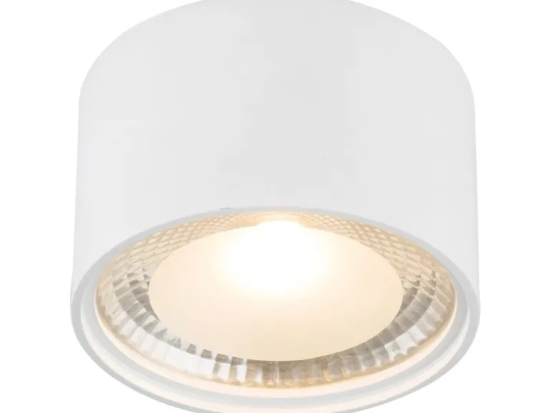 Globo LED-Deckenleuchte Serena Weiß Ø 11,3 cm