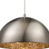 Globo Pendelleuchte Okko Nickel matt