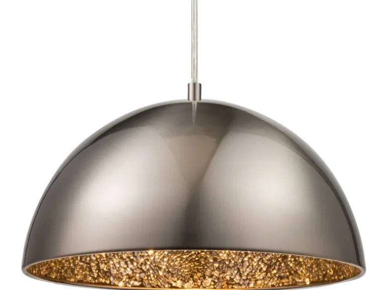 Globo Pendelleuchte Okko Nickel matt