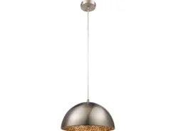 Globo Pendelleuchte Okko Nickel matt