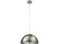 Globo Pendelleuchte Okko Nickel matt
