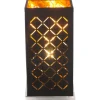 Globo Tischleuchte Clarke Schwarz-Gold 1-flammig 25 x 11 x 11 cm
