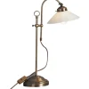 Globo Tischleuchte LANDLIFE Altmessing