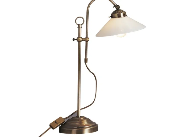 Globo Tischleuchte LANDLIFE Altmessing