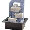 Granimex Raumbrunnen Xubang Inkl. Pumpe und LED-Beleuchtung 26x21x18 cm