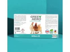GreenHero Milben-Ex Milbenspray für Hühner - aus Palmarosa Blättern