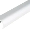 Griffprofil Aluminium 19 mm x 25 mm x 2.000 mm Silber