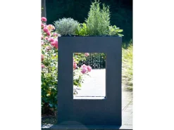 Großer Design-Gartenbrunnen mit Pflanzen-Option 54,5 cm x 19 cm x 76 cm