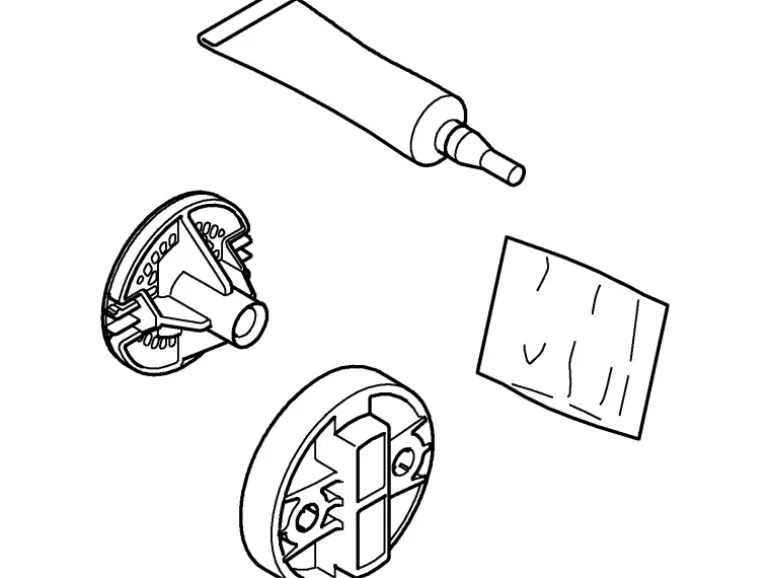 Grohe QuickGlue Set S1 für Wandhalter