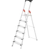 Hailo Alu-Haushaltsleiter XXL L80 Comfortline 6-stufig