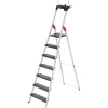 Hailo Alu-Sicherheits-Stehleiter L100 TopLine 7-stufig