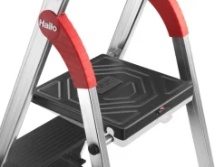 Hailo Alu-Sicherheits-Stehleiter L100 TopLine 8-stufig