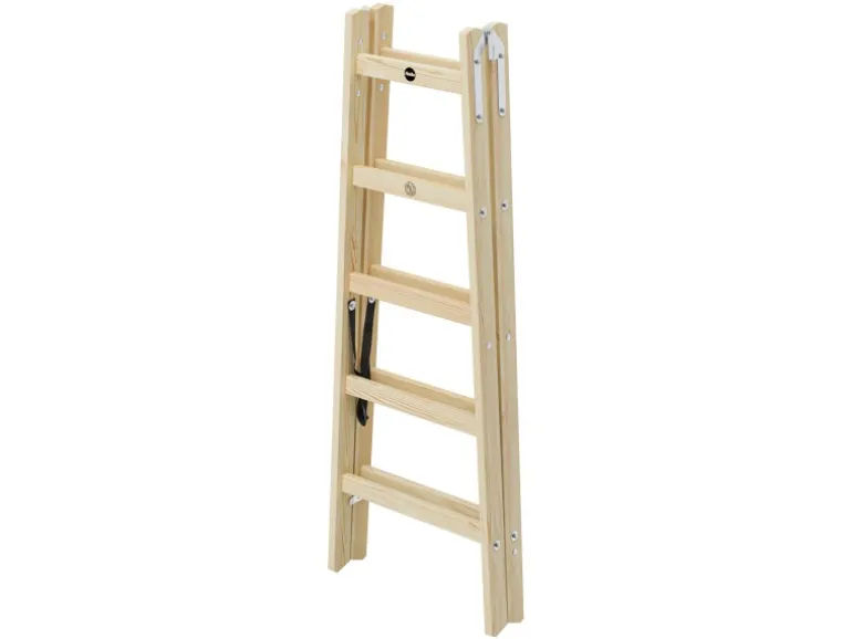 Hailo Holz-Doppelsprossenleiter H40 StandardLine 2 x 5 Sprossen