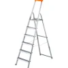 Hailo L58 Alu-Sicherheits-Stehleiter 6-stufig