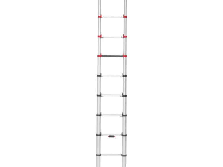 Hailo Sicherheits-Teleskopleiter FlexLine 260 Aluminium 9-stufig bis 150 kg