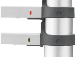 Hailo Sicherheits-Teleskopleiter FlexLine 260 Aluminium 9-stufig bis 150 kg