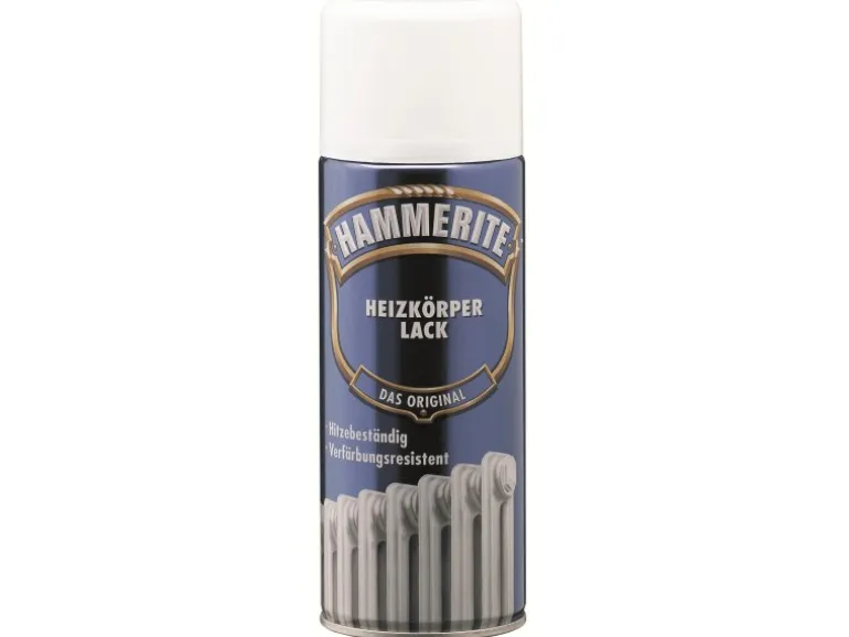 Hammerite Heizkörper Lack Spray Weiß seidenmatt 400 ml