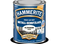 Hammerite Metall-Schutzlack Weiß glänzend 750 ml