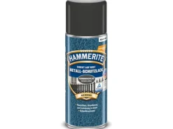 Hammerite Metall-Schutzlack Spray Dunkelgrau Hammerschlag 400 ml
