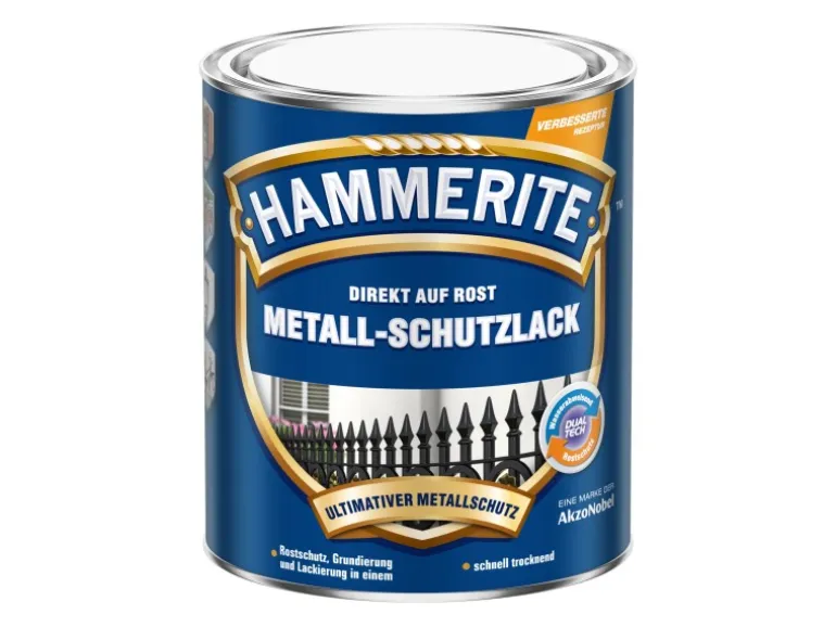 Hammerite Metall-Schutzlack Blau glänzend 250 ml