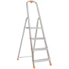 Haushaltsleiter 4-stufig Aluminium