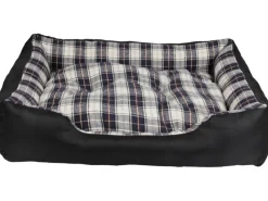 Heim Hunde-und Katzenbett mit herausnehmbarem Kissen 61 cm x 48 cm x 18 cm