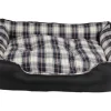 Heim Hunde-und Katzenbett mit herausnehmbarem Kissen 75 cm x 58 cm x 19 cm