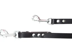 Heim Hunde-Vorführleine Softleder Breite 20 mm Länge 240 cm Braun