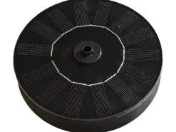 Heissner Solar-Teichpumpen-Set Schwimmende Solar-Insel