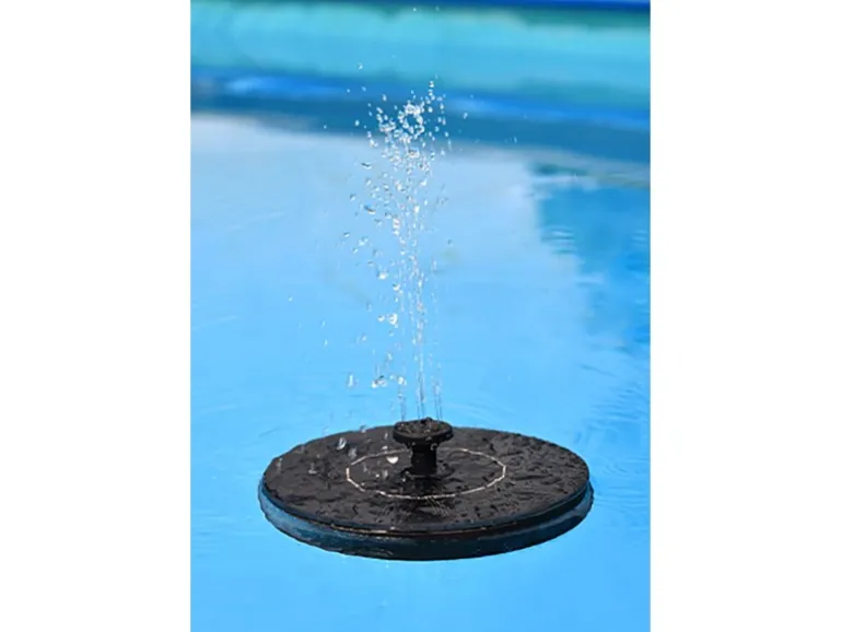 Heissner Solar-Teichpumpen-Set Schwimmende Solar-Insel