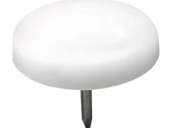 Hettich Kunststoffgleiter mit Stift Ø 25 mm x 20 mm Weiß 8 Stück