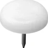 Hettich Kunststoffgleiter mit Stift Ø 22 mm x 20 mm Weiß 8 Stück