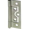 Hettich Lamellentürscharnier 63 mm x 25 mm Stahl vernickelt 2 Stück