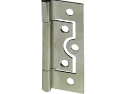 Hettich Lamellentürscharnier 63 mm x 25 mm Stahl vernickelt 2 Stück