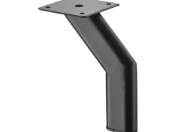 Hettich Möbelfuß Lipsia 150 mm Stahl Schwarz 1 Stück