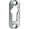 Hettich Schrankaufhänger 42 x 15 mm Stahl Verzinkt für Linsenkopfschr. 4 Stück